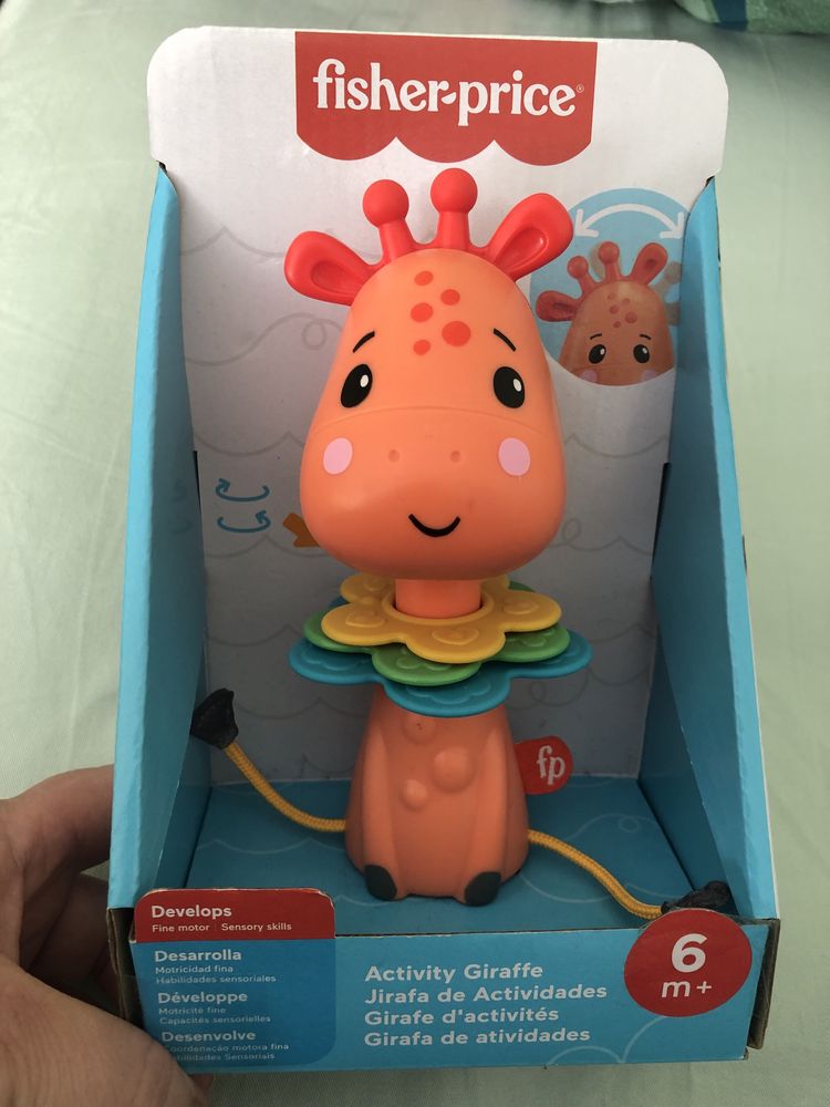 Nowa żyrafa aktywizująca Fisher-price