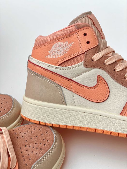 РОЗПРОДАЖ! 999 грн! Кросівки Найк Аір Джордан! Nike Air Jordan Orange