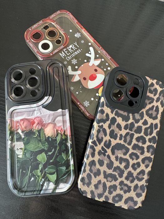 Чохол на телефон айфон 14 pro про чохли 3 разом