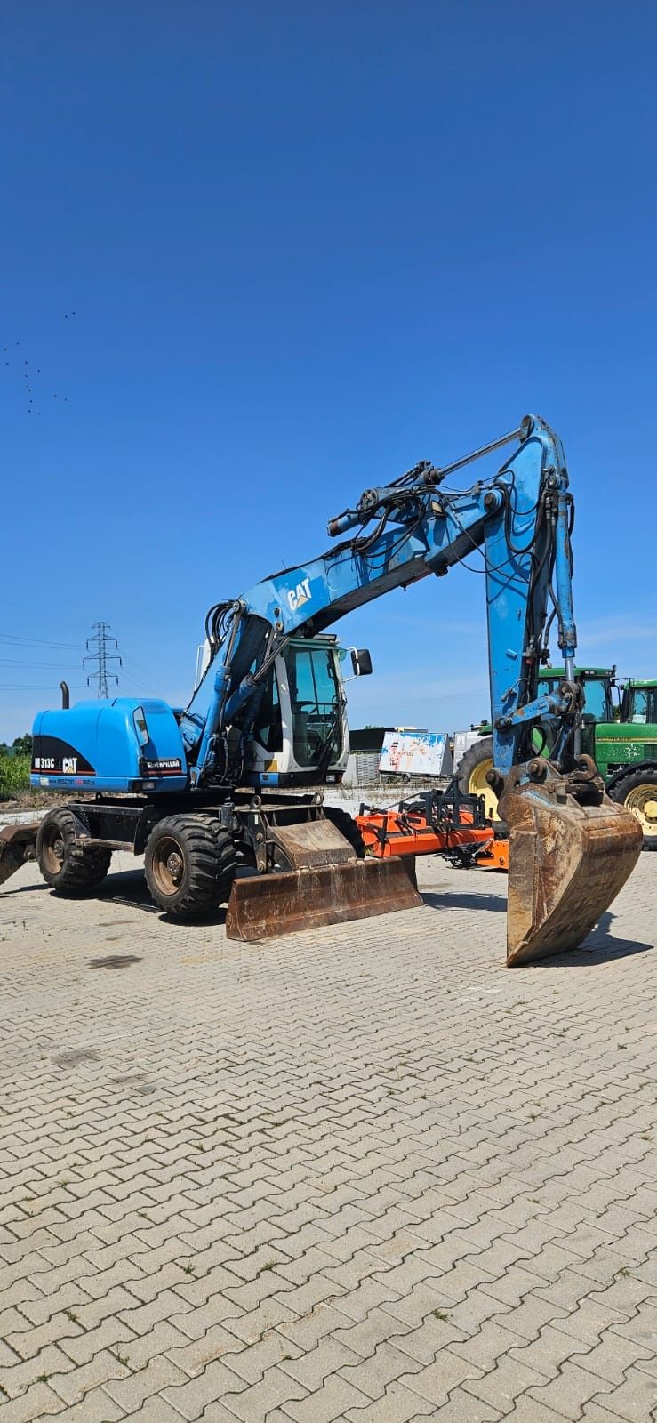 Koparka kołowa CAT 313C