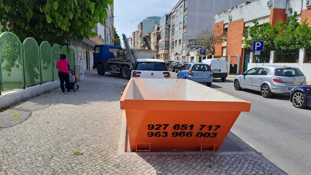 Aluguer de contentores obra RCD’s Lisboa