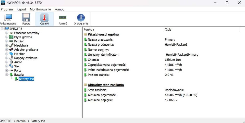 .:HP Spectre dx-4101dx - i7-5500U, 8 GB RAM, 256GB SSD, Windows 11:.