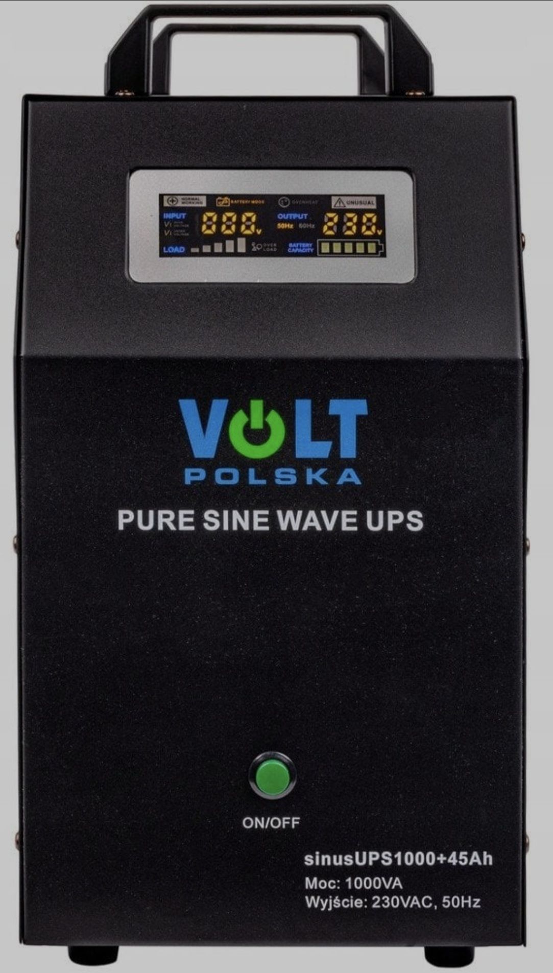 UPS Volt Sinus UPS 1000 + 45Ah - UPS z dużym akumulatorem PIEC kompute