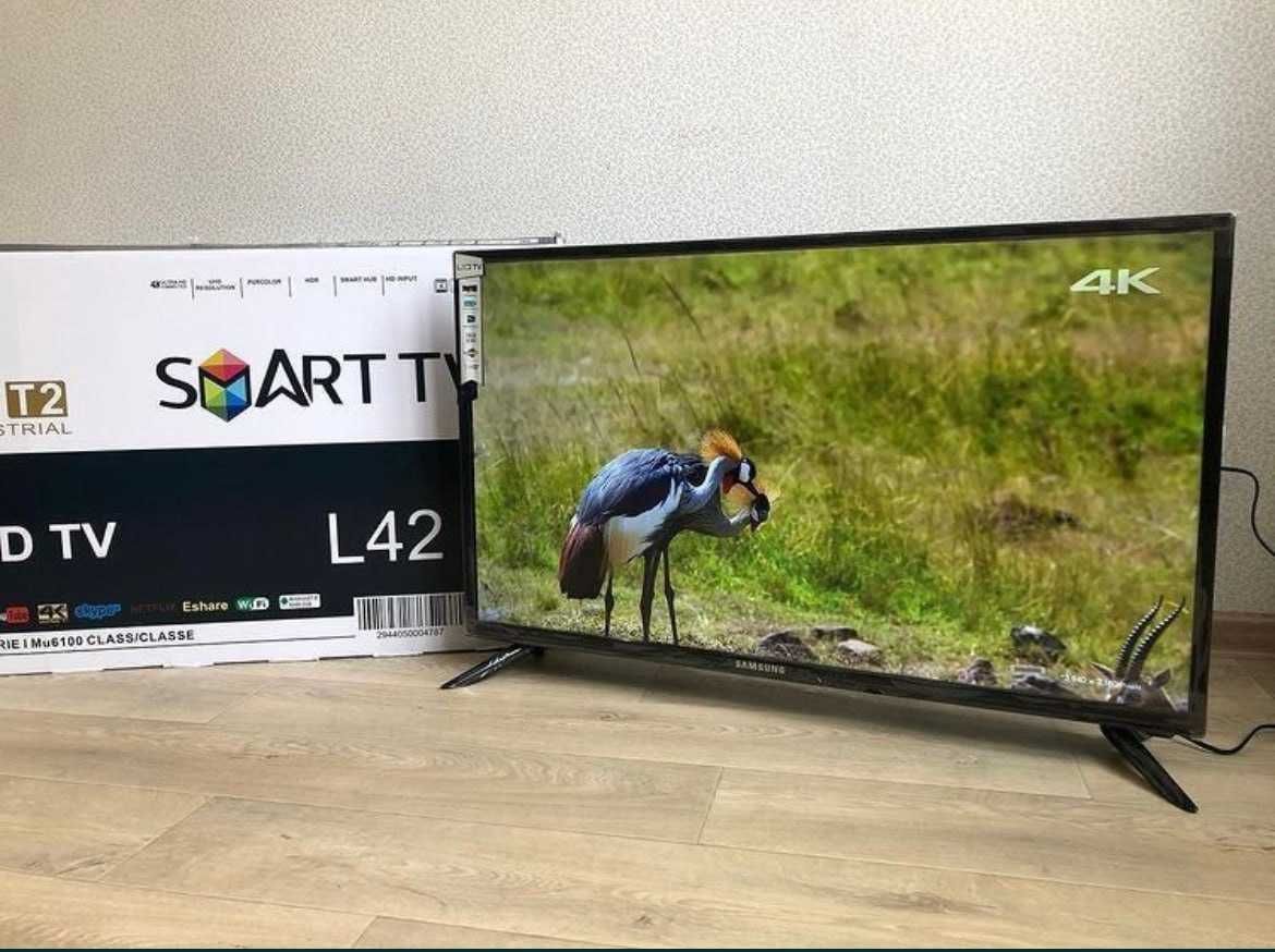 Современный! Телевизор 24 32 45 дюйма Samsung SMART TV Т2 Wi-Fi