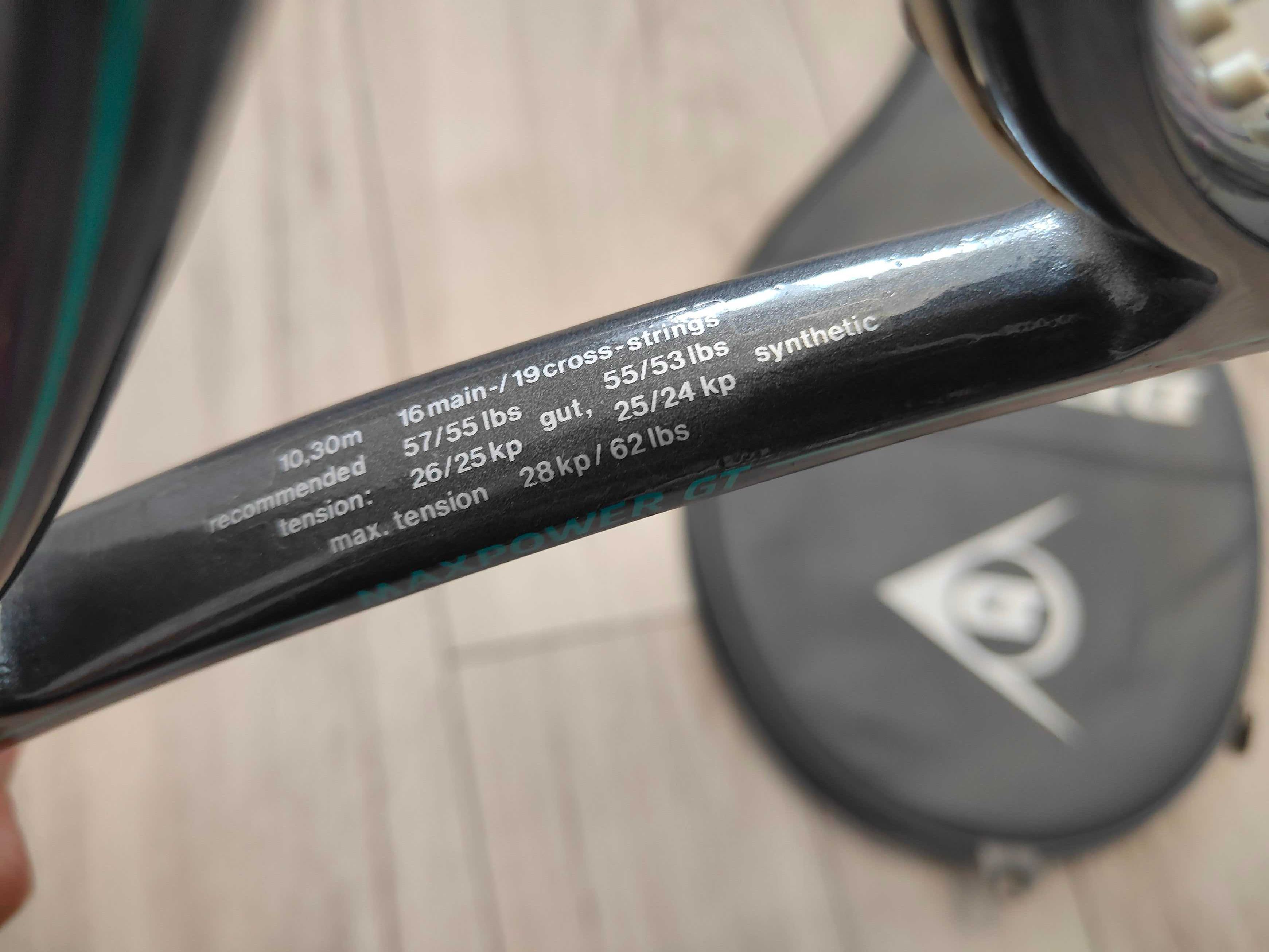 Nowa rakieta tenisowa Dunlop Maxpower GT 93 L1 Rakieta do tenisa