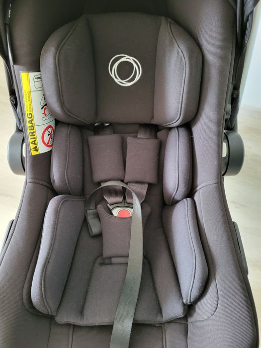 Автокресло Bugaboo Turtle Air by Nuna Black, вместе с шаси