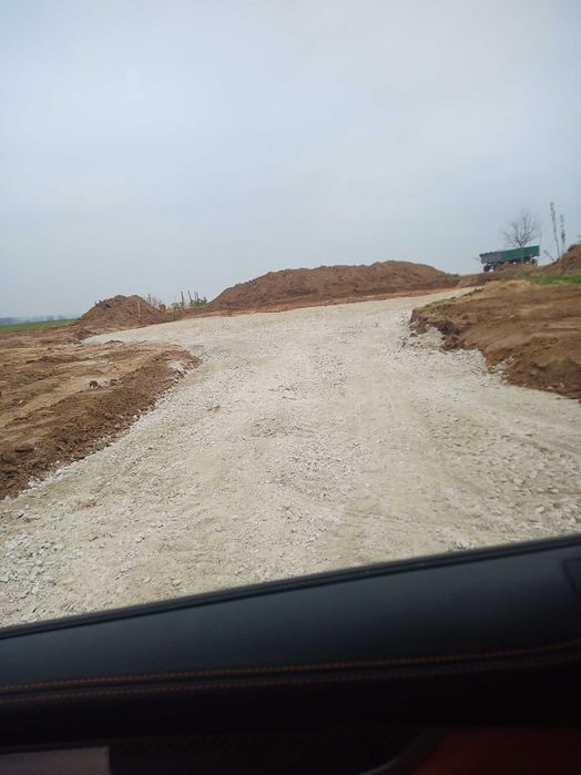 Ziemia przesiewana wywóz piasek kamień gruz żwir humus kruszywa tłucze