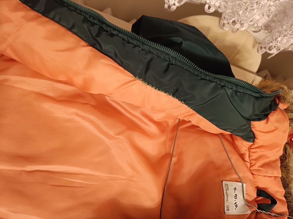 Kurtka zimowa dla dziewczynki 5 10 15