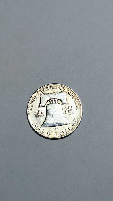 Half dolar pół dolara Franklin 1950 Denver