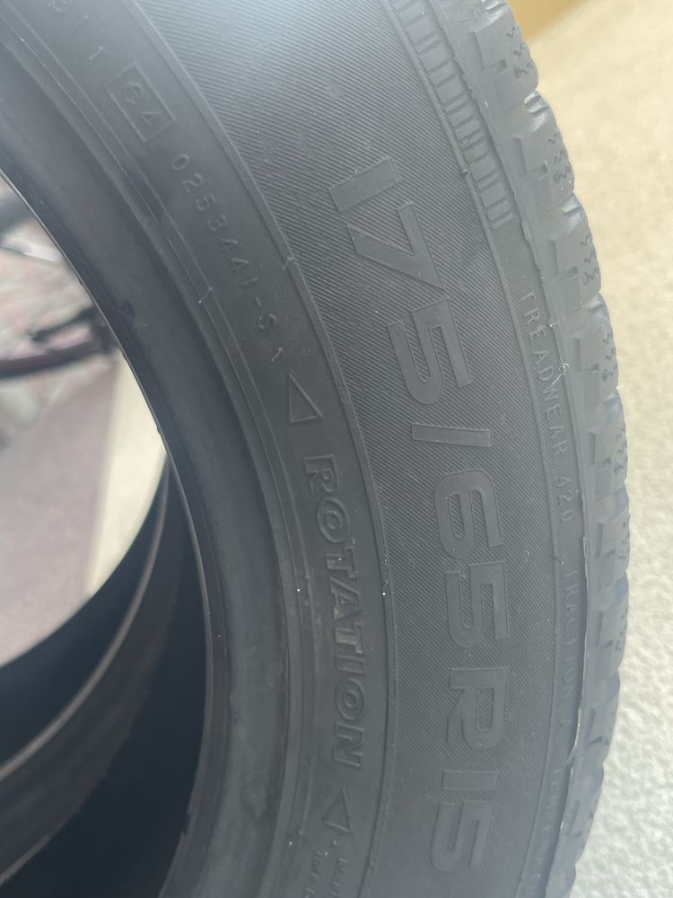 175/65 R15Nokian Wr3 84T 6 mm bieżnika