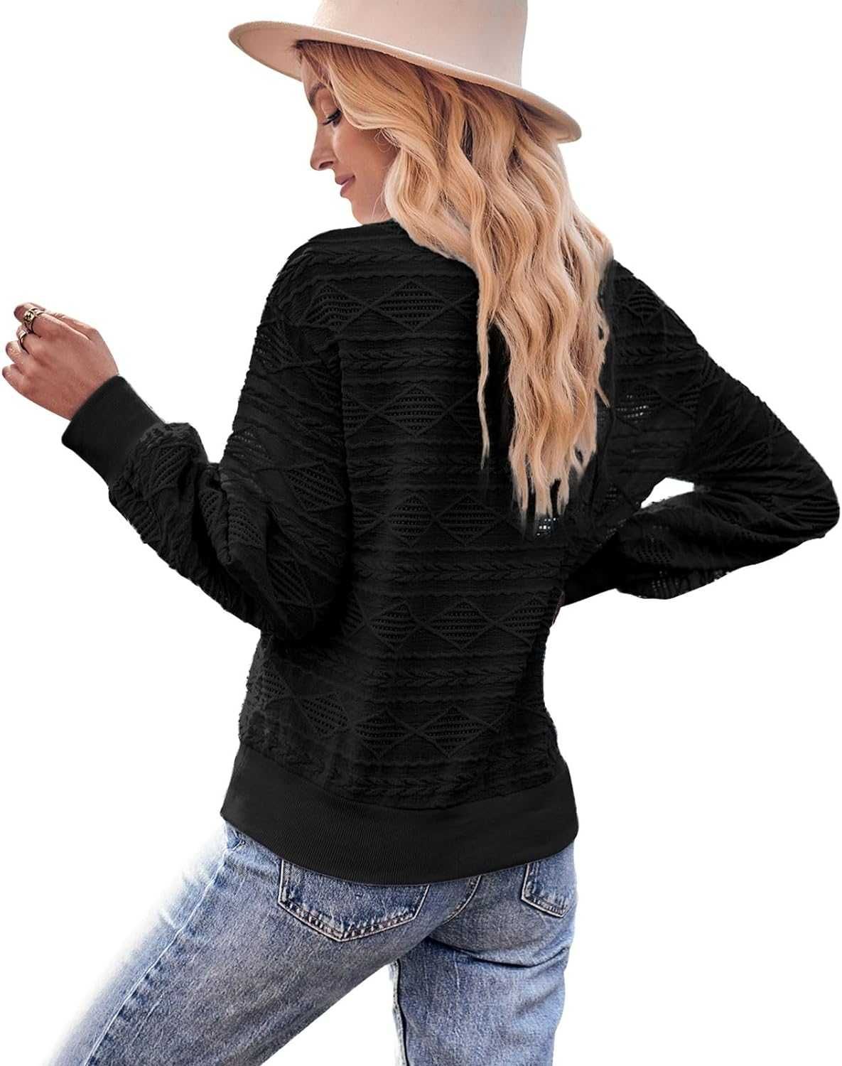 Nowa bluzka / bluza / sweter / top / pulower / czarna / XL !2231!
