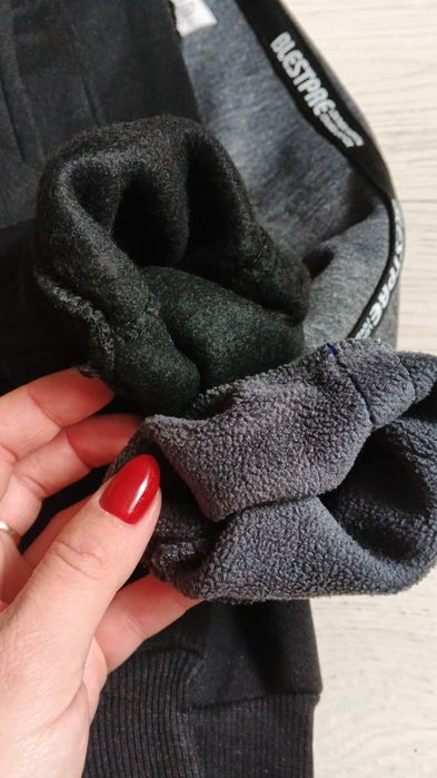 Теплі спортивні штани на флісі для хлопчика 128-134