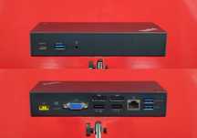 Док-станция Lenovo до 4K UHD 3840x2160 для ЛЮБ ноутбука /ПК с USB-C DP