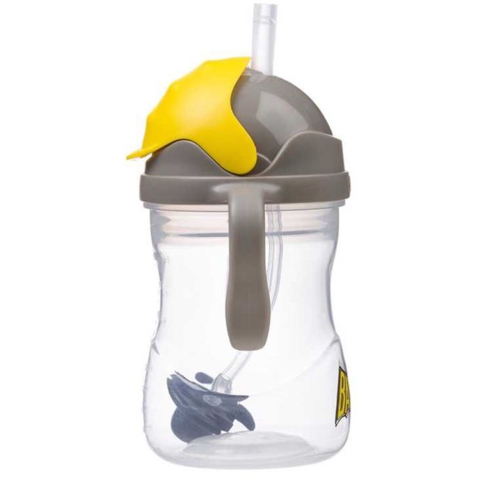 Batman by b.box bidon dla dzieci - kubek niekapek ze słomką 240 ml