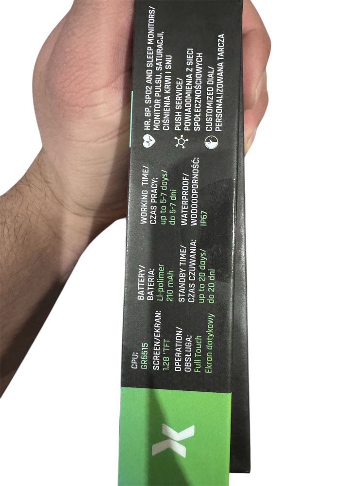 Relogio maxcom fit FW43