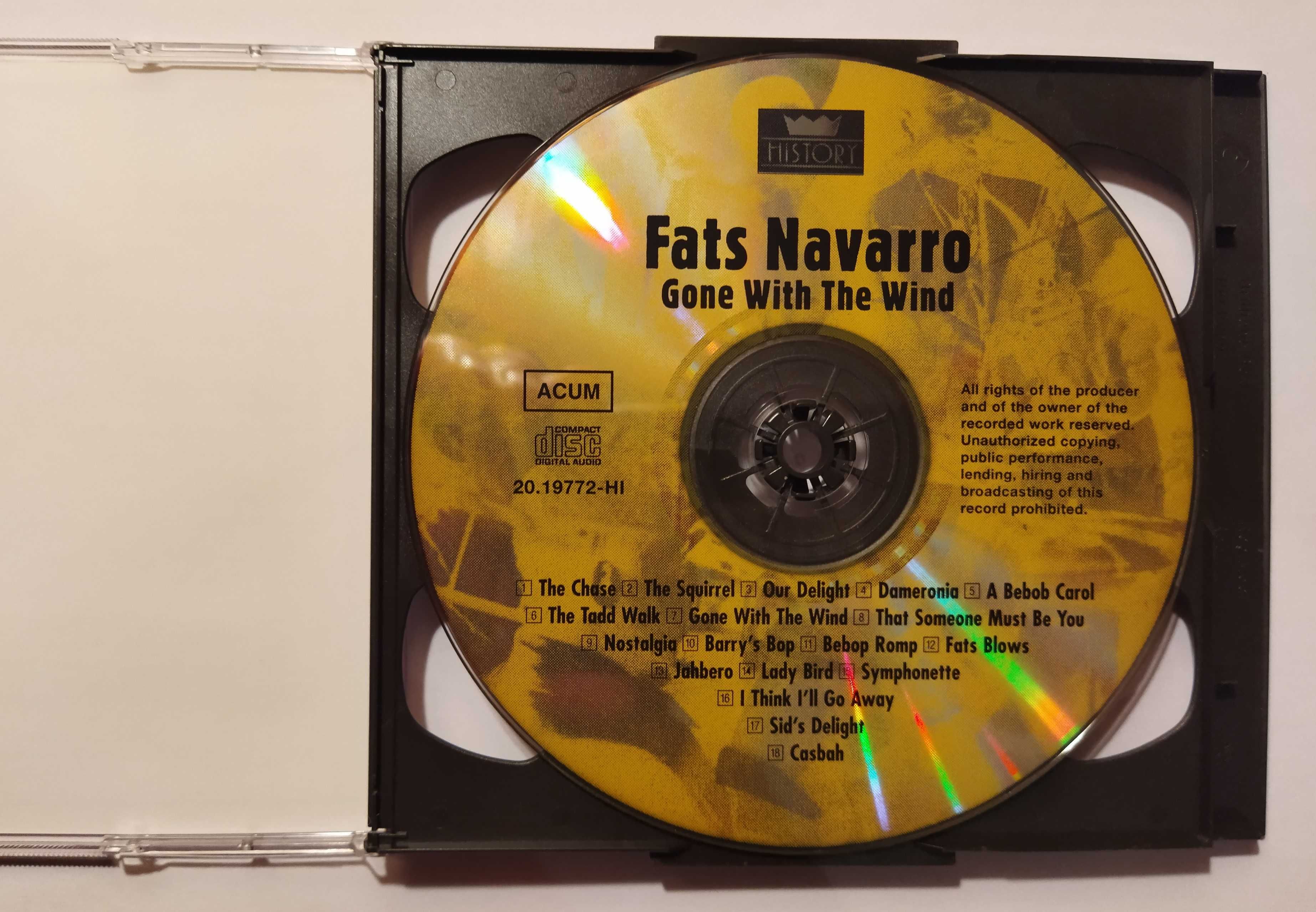 Album jazzowy 2CD: Dexter Gordon & Fats Navarro "Gone With the Wind"