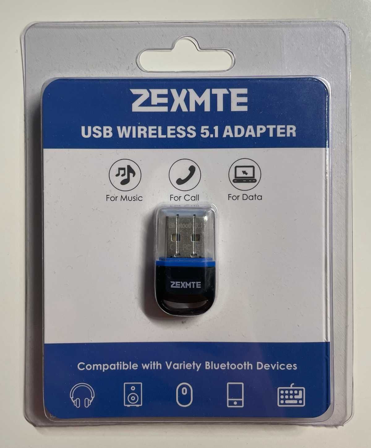 ZEXMTE Bluetooth Адаптер для PC 5.1