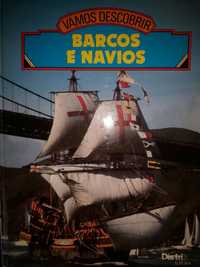 Livro sobre barcos e navios