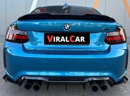 Dyfuzor Dokładka Tył Spoiler BMW F87 M2 M2C CZARNY POŁYSK / CARBON