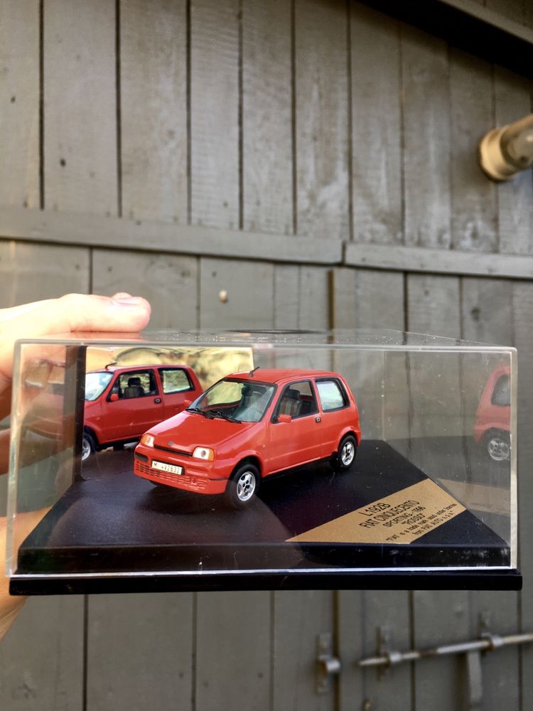 Fiat Cinquecento SPORTING-auta PRL,model,autka,kolekcja