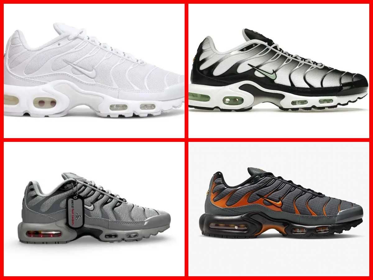 Мужские кроссовки Nike Air Max Plus Tn White 40-45 найк аир Хит продаж