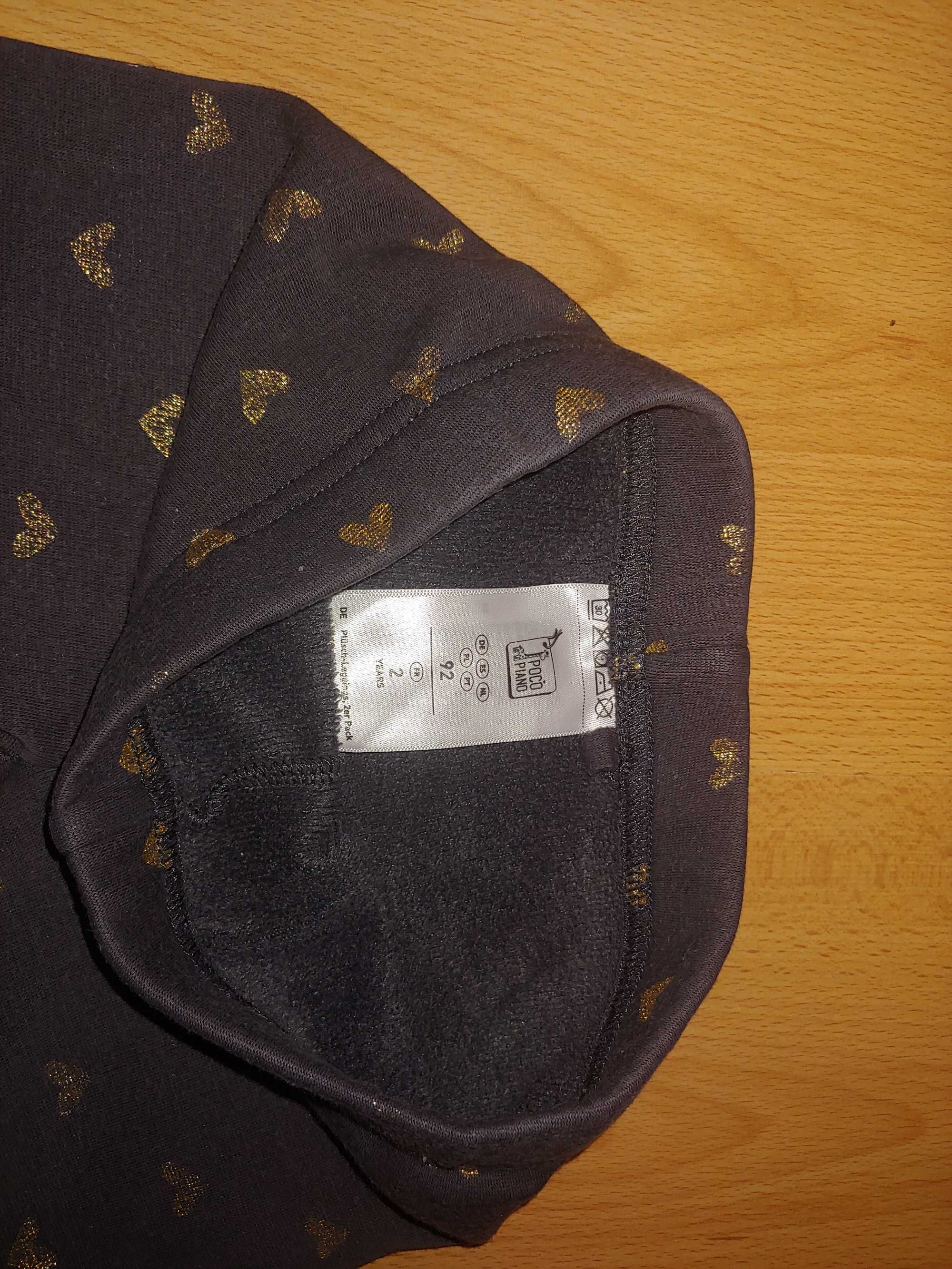 Ocieplane legginsy r. 92