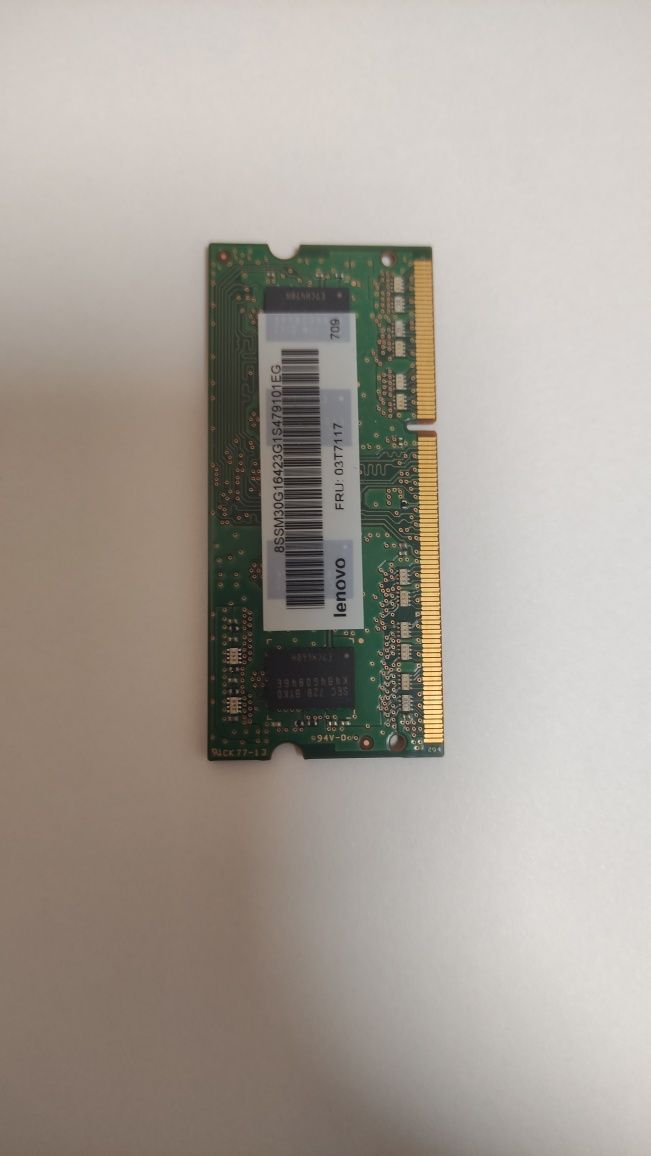 Оперативна пам'ять Samsung 4 GB SO-DIMM DDR3L 1600 MHz (M471B5173EB0-Y