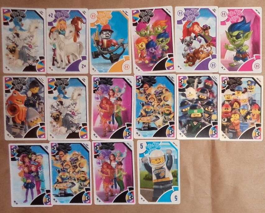 Lego trading cards 64 + 16, toys4us, karty Lego karta, nowe, także 3D