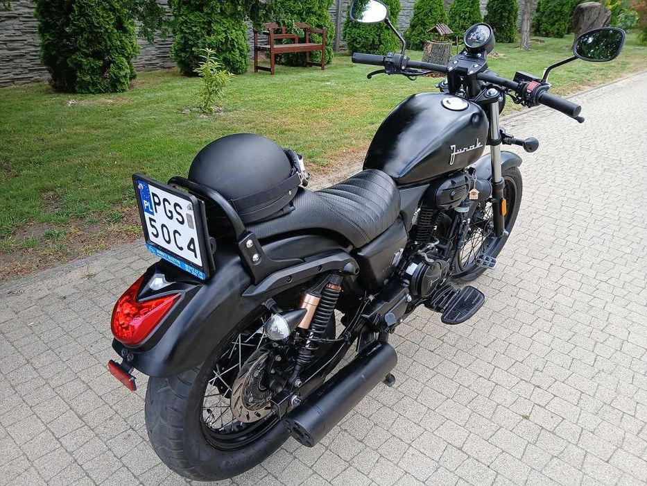 JUNAK M12 VINTAGE 125cm3 kat B. 2021 kask nowe opony klocki ZAMIANA