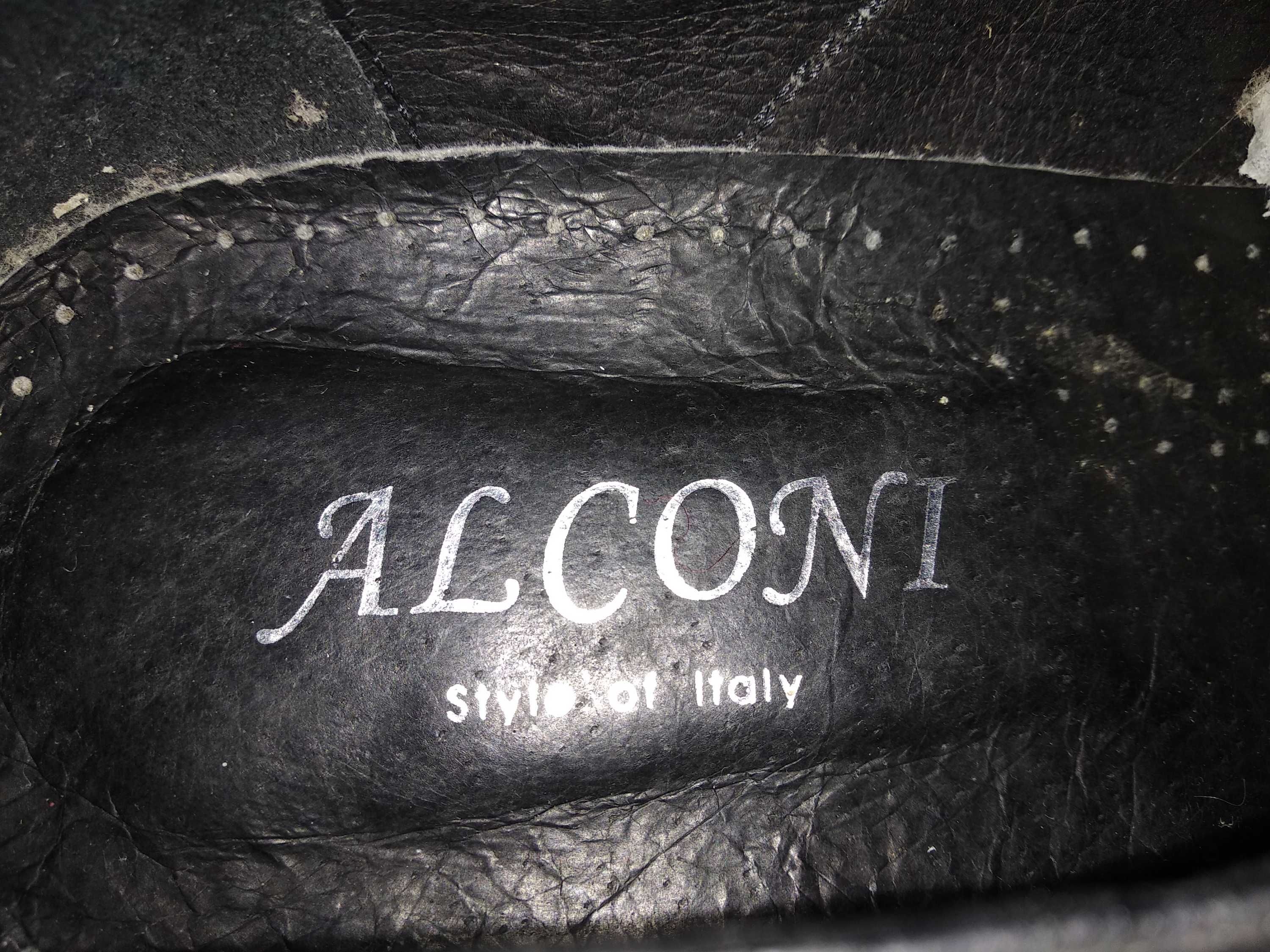 Продам туфли мужские кожаные Alconi