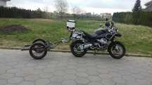 Przyczepka motocyklowa do BMW GS 1200 ADV K25
