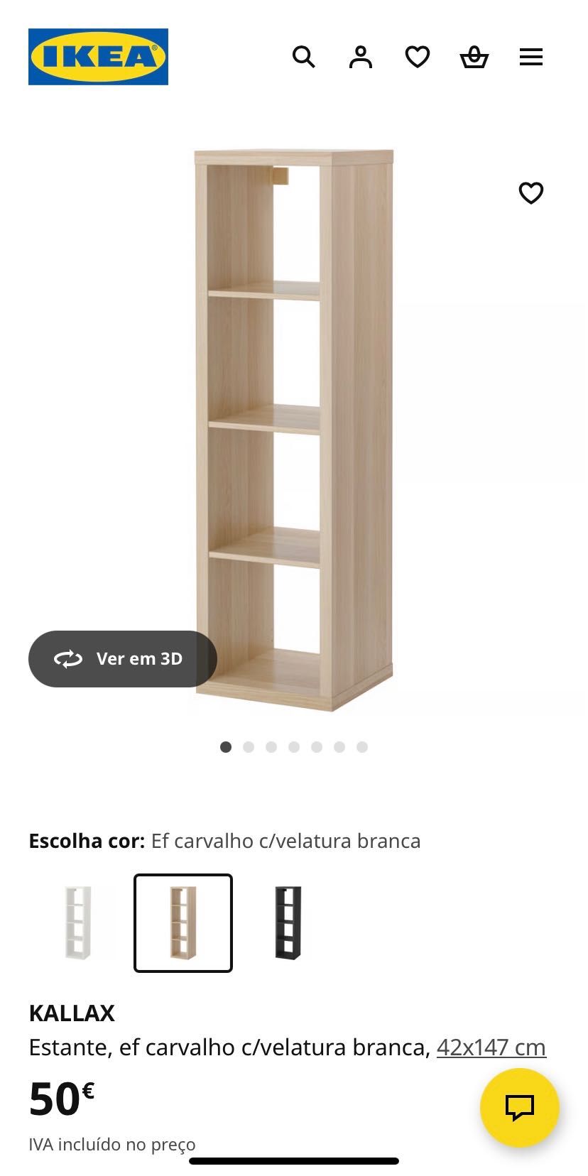 Estante/módulo de arrumação IKEA