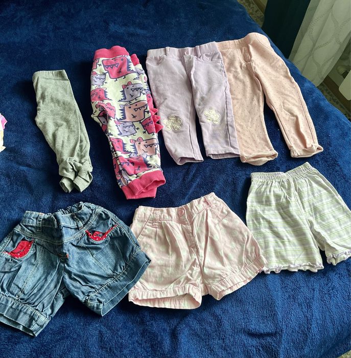 Zestaw ubranek na lato dla dziewczynki 86