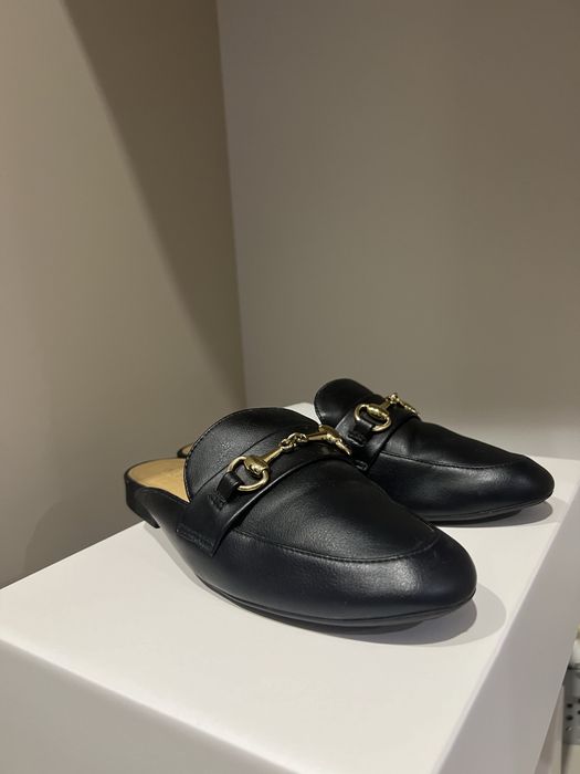 Мюлі чорні (лофери) zara