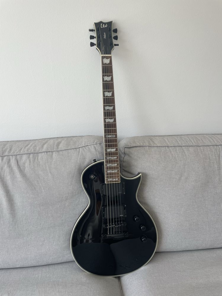 ESP LTD EC-1000 Black EMG com Case ESP