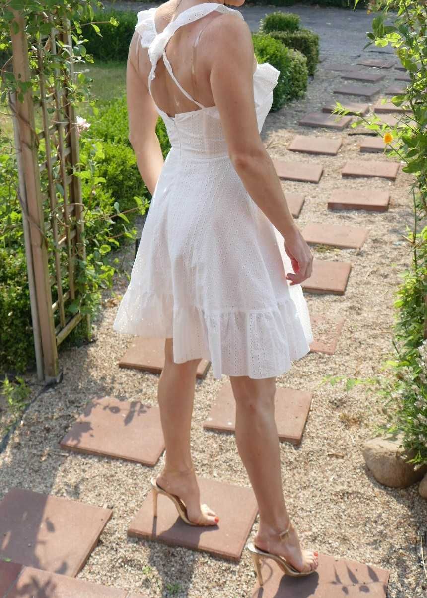 Biała letnia sukienka Niumi