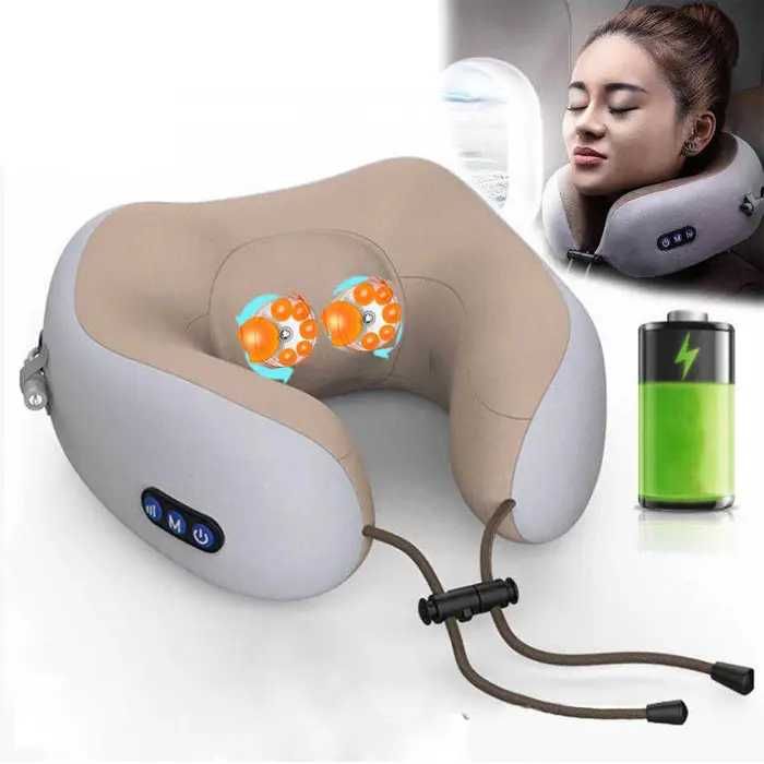 Масажна подушка для шиї U-shaped Massage pillow