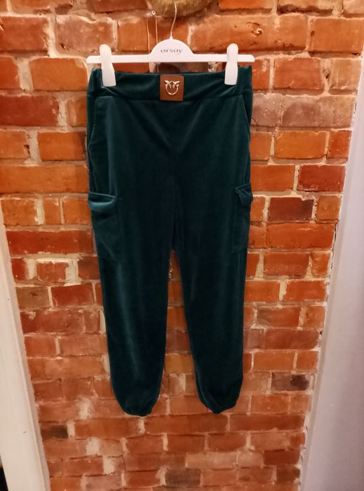 Spodnie welur damskie