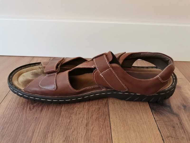 Męskie sandały Lasocki, rozm.46, dł. wkładki 30,5 cm