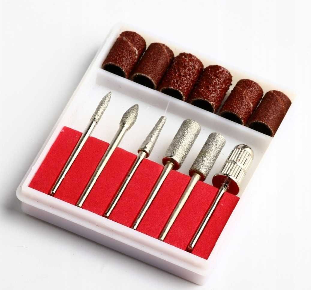 FREZARKA DO PAZNOKCI manicure pedicure elektryczna 30W +ZESTAW FREZÓW