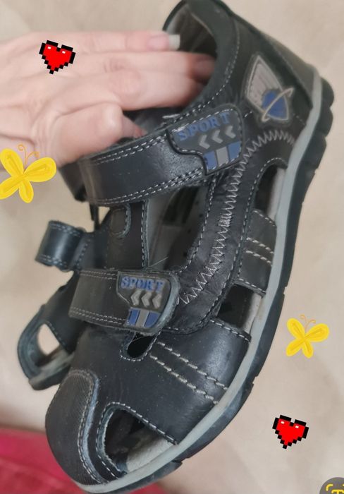 Сандали босоножки кожа кожаные