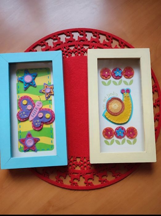 Dwa obrazki do pokoju dziecięcego