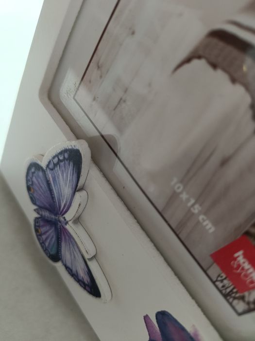 ramka do zdjęcia motyl kwiaty motyle