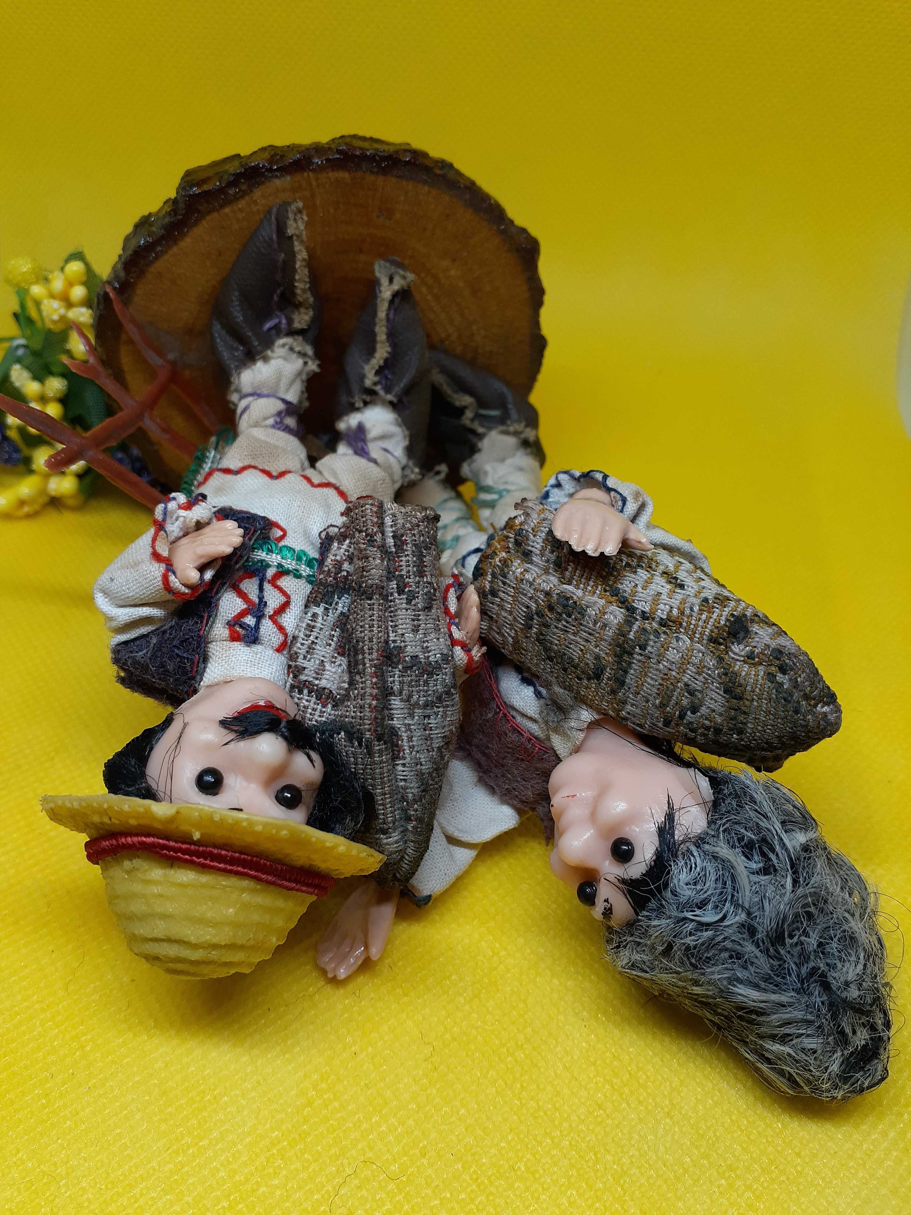 Куклы СССР АСКИМ Кишинев текстильные в национальном куколки 14 см