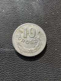 Moneta 10 groszy 1973 r. aluminium gr numizmat
