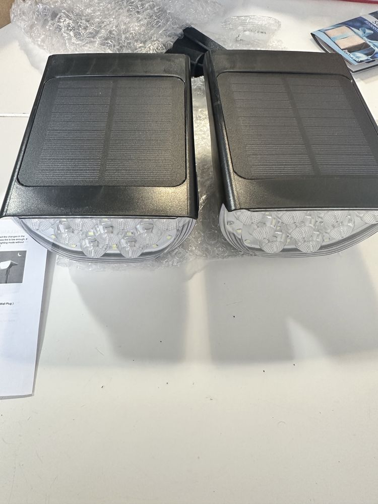 Lampa solarna ogrodowa 2szt