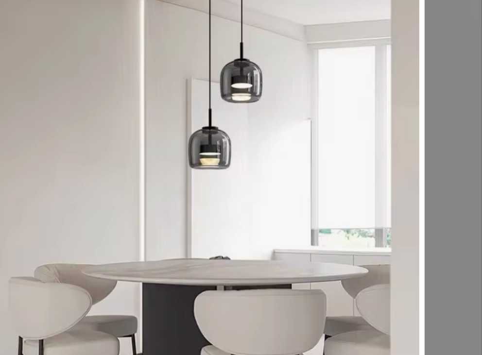 2x Candeeiros LED de Teto Suspensos Ilha, Cozinha, Quarto NOVOS
