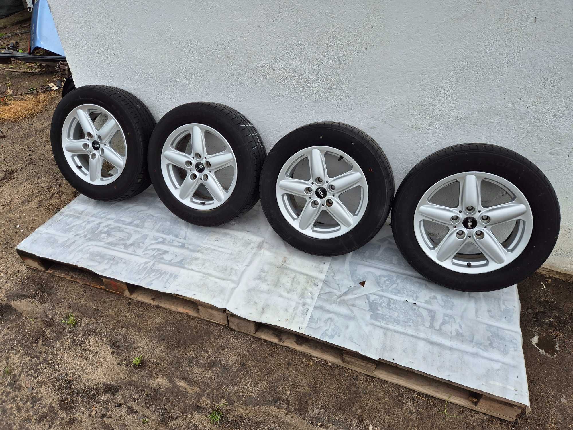 Komplet Kół Koła Felgi 16" Cali 5x120 ET46 MINI COOPER R60 R61 PACEMAN