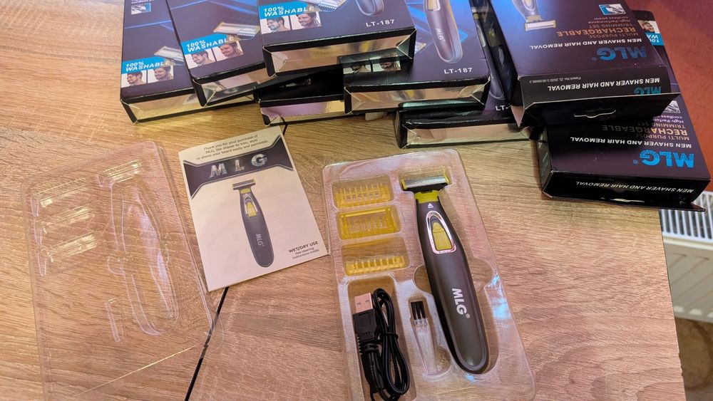 Акумуляторний тример MLG LT-187 бритва типу oneblade