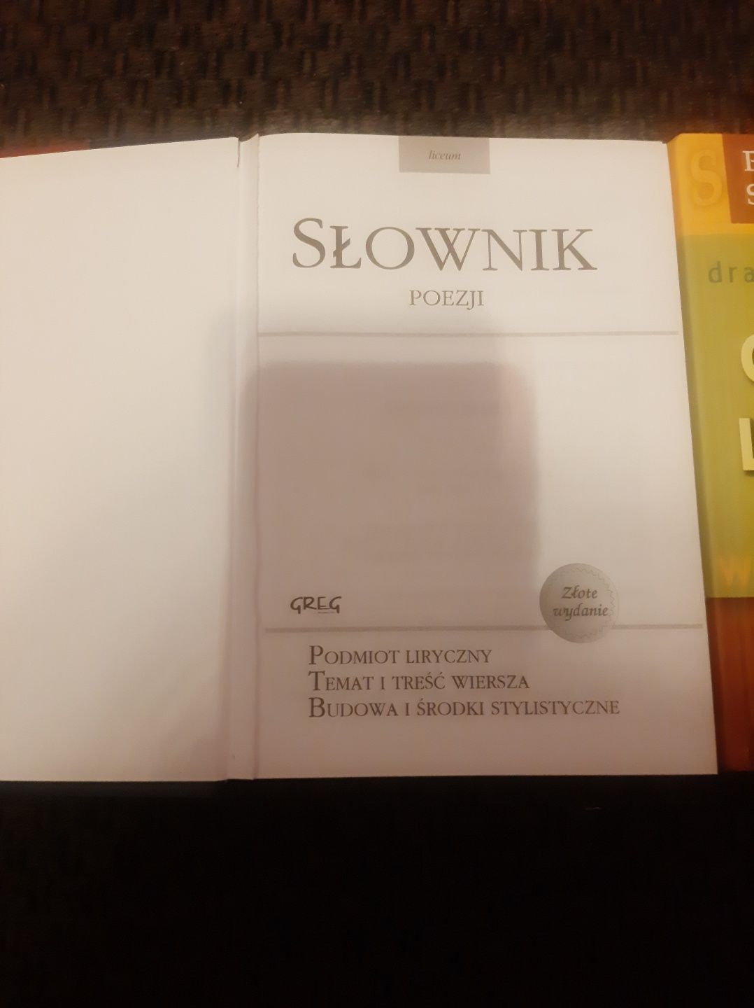 Słownik poezji, gatunków literackich (repetytorium), W pustyni i w pus